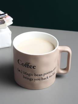 De Maison Decor - Quip cream ceramic Mug