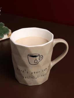 De Maison Decor - Posivi-Tea Beige ceramic cup