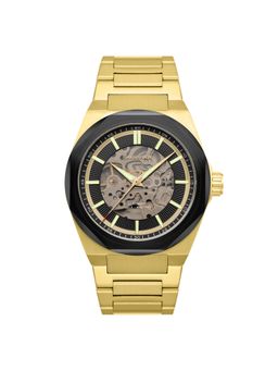 Earnshaw - Clark Skeleton Automatic Black Round Dial Mens Watch - ES-8182-99