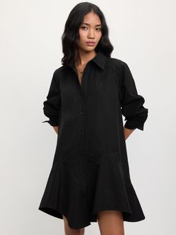 Pomelo - Shirt Dress - Black