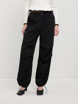Pomelo - Parachute Cargo Pants - Black