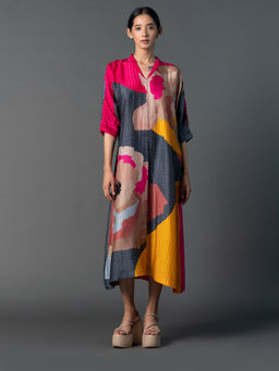 clos - Multi Colour Midi Dress
