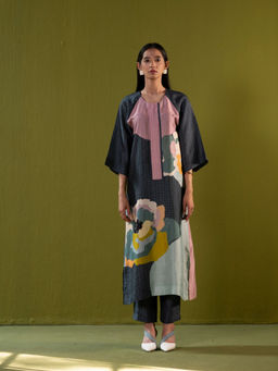 clos - Blue Kurta with Pant (Set of 2)