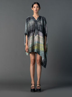 clos - Grey Kaftans Dress