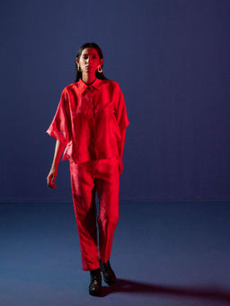 clos - Red Co-Ord (Set of 2)