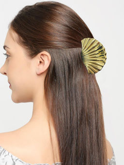 OOMPH - Women Gold Tone Stylish Hair Clip