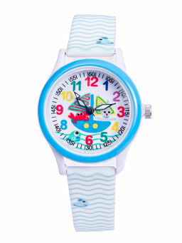 Spiky - Blue Dial Blue Silicone Strap Watches Wyosil_Blue_Blu