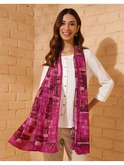 Fabindia - Wine Modal Printed Stole