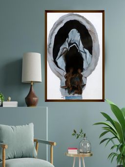 The Art House - Abstract Painting Multicolor (40X30 Inches)