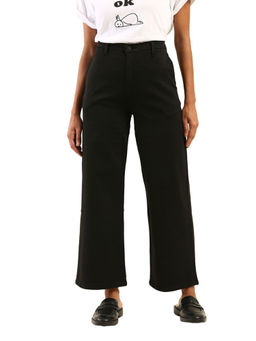 Levi's - Women Black Wide Leg Jeans