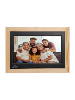 MIRACLE DIGITAL - 10 inch Light Wooden Frame