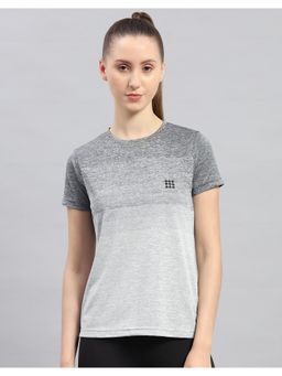 Rock.it - Women Textured Round Neck Pure Cotton Top