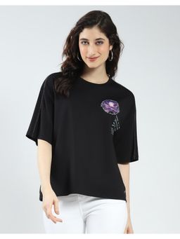 Monte Carlo - Women Printed Round Neck T-Shirt