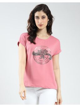 Monte Carlo - Women Printed Round Neck Top