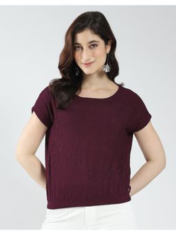 Monte Carlo - Women Solid Round Neck Top