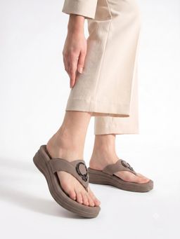 Gahan - New Stylish Comfort Ring Accent Slip-On Sandals for Women