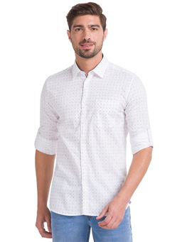 Parx - White Casual Shirt