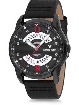 Daniel Klein - Black Dial Analog Watches For Men DK12155-4