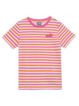 Puma - Essentials+ Summer Camp Aop Kids Pink T-Shirt