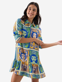The Souled Store - Official Disney: Pretty Princesses Women Shirt Dresses