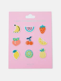 Accessorize London - Girls Fruit Iron On Embroidery Patches