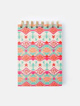 Accessorize London - Sea Life Print A6 Notepad