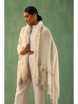 Dusala India - Marina Cashmere Fur Stole