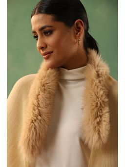 Dusala India - Delvey Cashmere Fur Stole