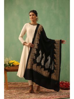 Dusala India - Agasti Aari Work Cashmere Shawl