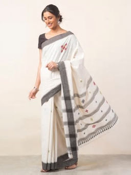 Fabindia - Cotton Kasuti Embroidery Sari