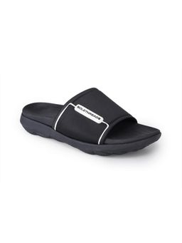 SOLETHREADS - Men Black Casual Lightweight Anti-Slip Eva Sliders