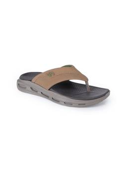 SOLETHREADS - Men Beige Casual Lightweight Anti-Slip Eva Flipflops