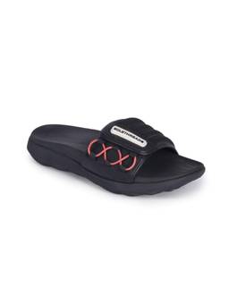 SOLETHREADS - Men Black Casual Lightweight Anti-Slip Eva Sliders