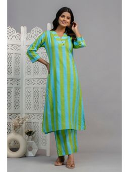 Autumnlane - Mika fern Stripes Cotton Co-ord (Set of 2)