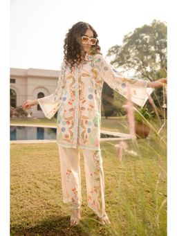 Autumnlane - Pavitra Caramel cotton Co-ord (Set of 2)