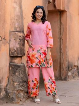 Autumnlane - Ushoshi Candy printed Cotton Co-ord (Set of 2)