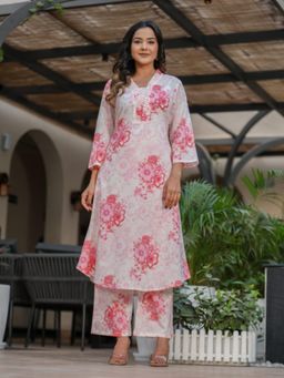 Autumnlane - Vanya Rose Cotton Co-ord (Set of 2)