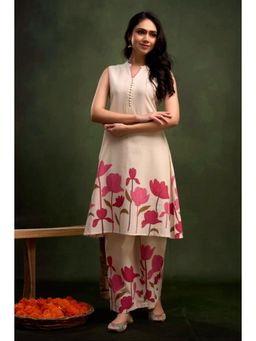 Autumnlane - Yash Rosy Cotton Co-ord (Set of 2)