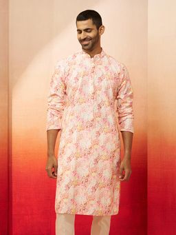 Vastramay - Multi Color Floral Sequin Kurta