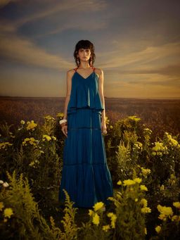 Nirmooha - Blue Versatile Vogue Maxi Dress