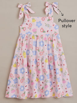 Hopscotch - Fruit Blossom Bow Sundress Dress