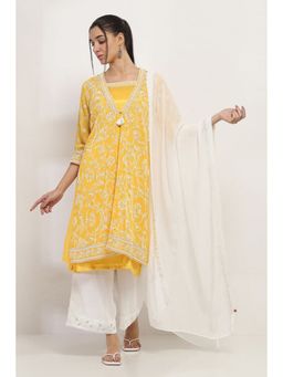 Rangriti - Women White Dupatta