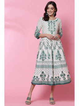 Biba - Green Flared Fusion Wear