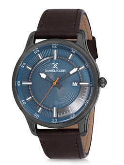 Daniel Klein - Blue Round Analog Watch For Men - DK12232 - 6