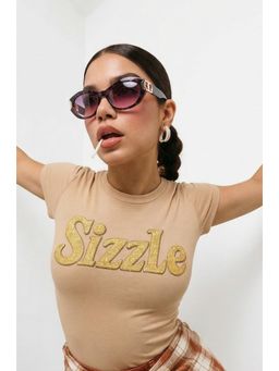 Vintage - Women Amour Purple Lens Sunglasses (54)