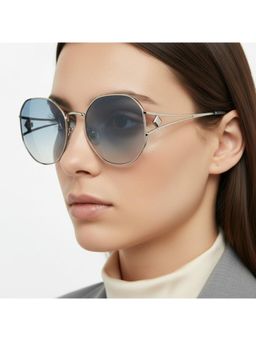 Vintage - Women Barcelona Blue Lens Sunglasses (59)