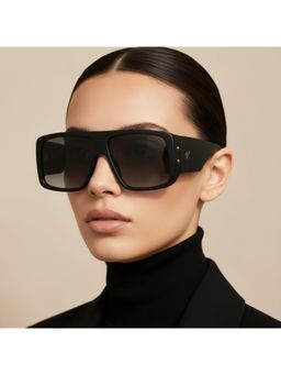 Vintage - Unisex Bold Grey Lens Sunglasses (60)