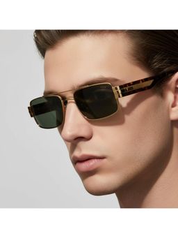 Vintage - Unisex Chapter Green Lens Sunglasses (55)