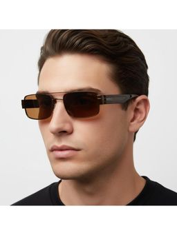 Vintage - Unisex Chapter Brown Lens Sunglasses (55)