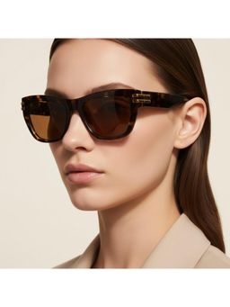 Vintage - Women Loeve Brown Lens Sunglasses (53)